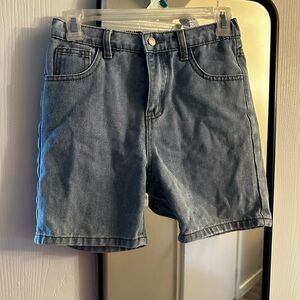 Classic Blue Denim Kids Shorts